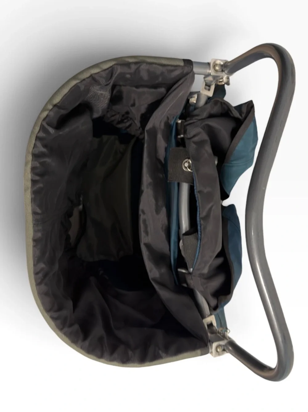 Vintage JanSport Carson 80L External Frame Hiking Backpack Gray Aluminum Pack